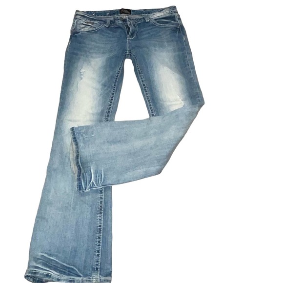 Express Denim - Rerock Express bootcut jeans size 4